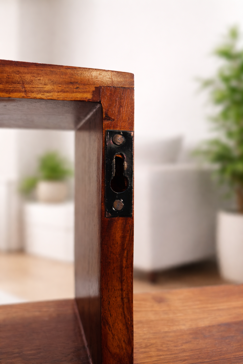 Sheesham wood judi wall shelves
